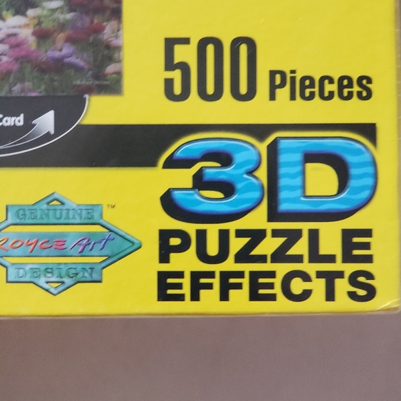 Visual Echo 3D Effect 2006 Cottage 500pc Puzzle - Picture 7 of 7